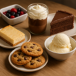 A plate of low-carb chocolate treats showcasing keto dessert hacks for cheat nights