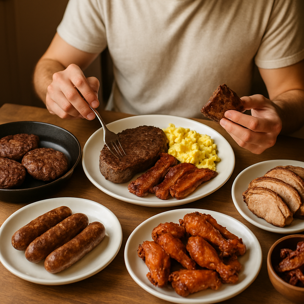 A juicy ribeye platter showcasing carnivore diet cheat meals for meat lovers.
